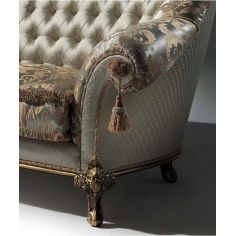 SOFA, COUCH & LOVESEAT Palatial Golden Champagne Sofa from our European hand painted furniture collection. 7242 2