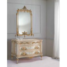 Chest of Drawers Mother Nature Chest of Drawers and Mirror from our European hand painted furniture collection. 7254