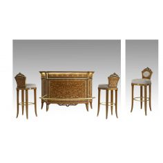 Unique Counter & Bar Stools Luxurious Bar Chairs from our Venetian modern classic collection 7071 2