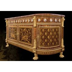 High End Wooden Sideboard with Intricate Details from our... 2
