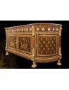 Breakfronts & China Cabinets High End Wooden Sideboard with Intricate Details from our furniture showpiece collection. 7327