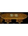 Dining Tables Dining Table with Detailed Images and Golden Patterns from our furniture showpiece collection. 7333