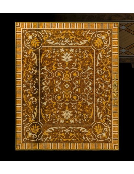 Breakfronts & China Cabinets Beautifully Patterned Dulce de Lece Colored Sideboard from our furniture showpiece collection. 7337