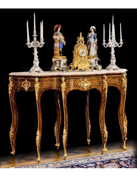 Elegant Louis XV Style Trolley Consolle from our furniture showpiece collection. 7341