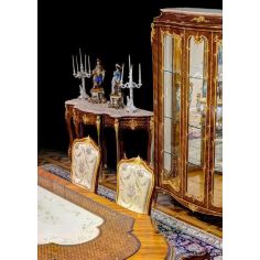 Foyer and Center Tables Elegant Louis XV Style Trolley Consolle from our furniture showpiece collection. 7341 2