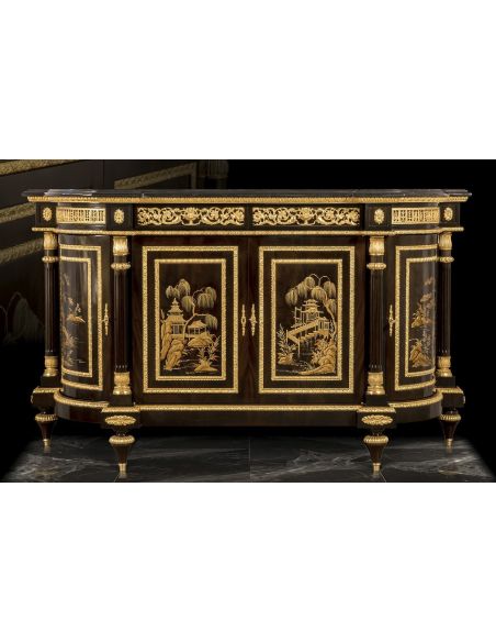 Luxurious Sideboard with Chinese Motives from our furniture showpiece collection
