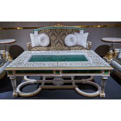 Round and Oval Coffee tables Luxurious Heavenly Emerald Coffee Table from our furniture showpiece collection. 7359