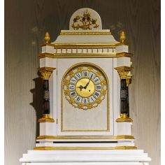 Floor Clocks Luxurious Golden Angelic Grandfather Clock from our furniture showpiece collection. 7370