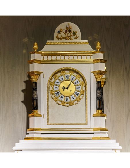 Luxurious Golden Angelic Grandfather Clock from our furniture showpiece collection. 7370
