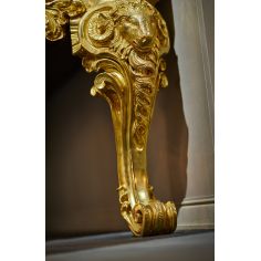 Breakfronts & China Cabinets Luxurious Golden Detailed Writing Desk from our furniture showpiece collection. 7373 2