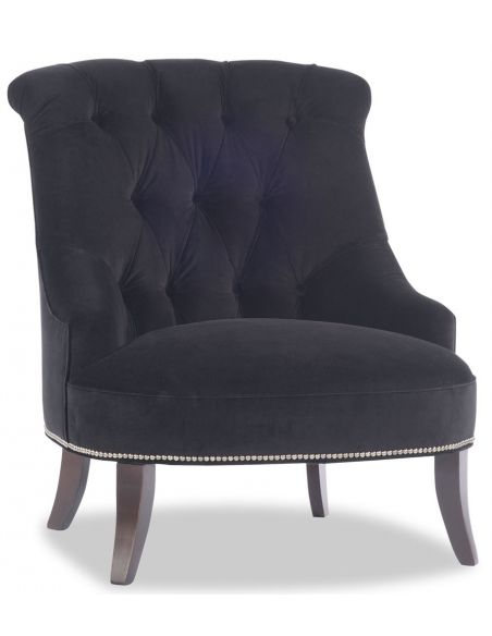 Slate Tufted Accent Chair,3080