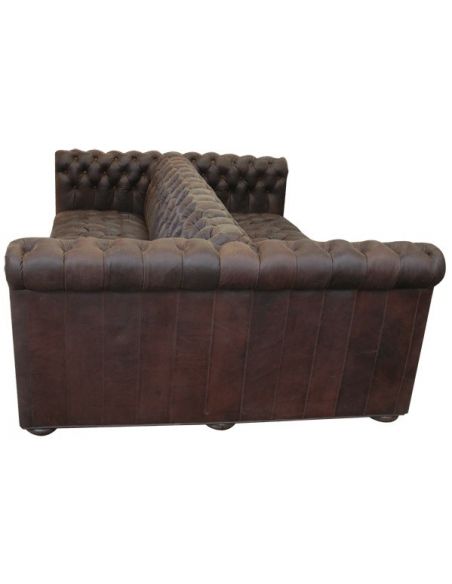 Western Furniture High End Rustic Cowboy Sofa from our handcrafted Wild West furniture collection. 7379
