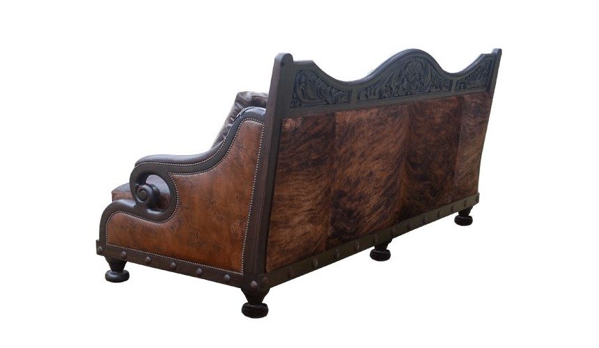 Western Furniture Deluxe Texas Styled Mateo Sofa from our hand crafted Wild West furniture collection. 7381