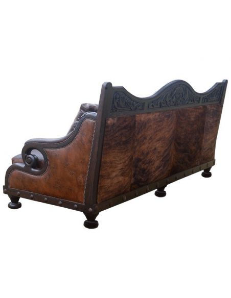 Western Furniture Deluxe Texas Styled Mateo Sofa from our hand crafted Wild West furniture collection. 7381