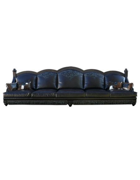 Gorgeous Starry Night Sky Sofa from our handcrafted Wild West furniture collection. 7388