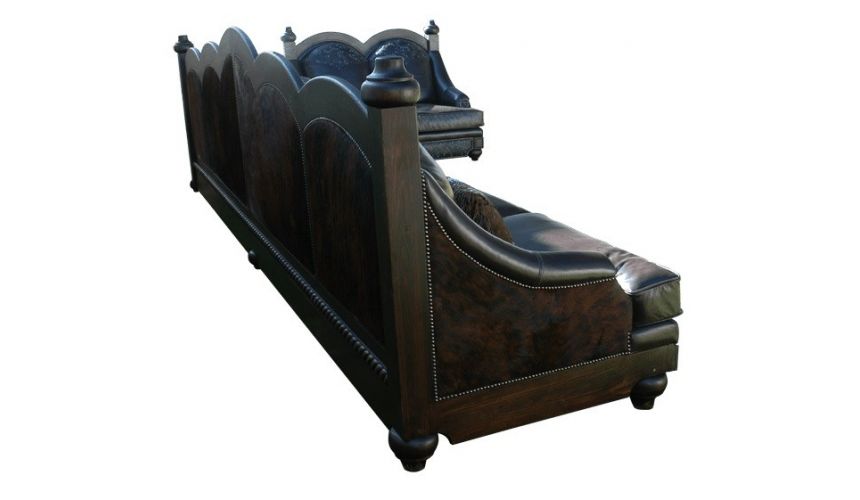 SECTIONALS - Leather & High End Upholstered Furniture Gorgeous Starry Night Sky Sofa from our handcrafted Wild West furniture...