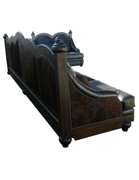 SECTIONALS - Leather & High End Upholstered Furniture Gorgeous Starry Night Sky Sofa from our handcrafted Wild West furniture...