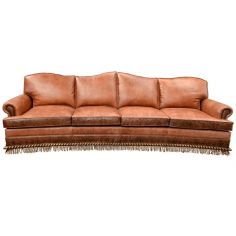 Western Furniture High End Rustic Orange Desert Sands Sofa from our handcrafted Wild West furniture collection. 7391 2