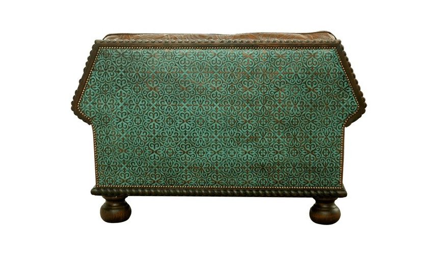 Western Furniture Beautifully Patterned River Bank Sofa from our handcrafted Wild West furniture collection. 7392