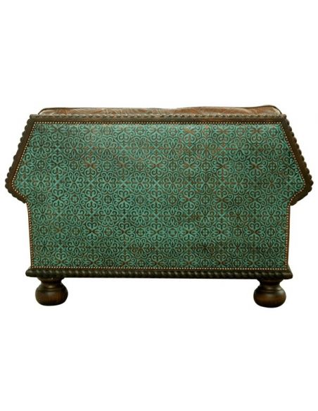Western Furniture Beautifully Patterned River Bank Sofa from our handcrafted Wild West furniture collection. 7392