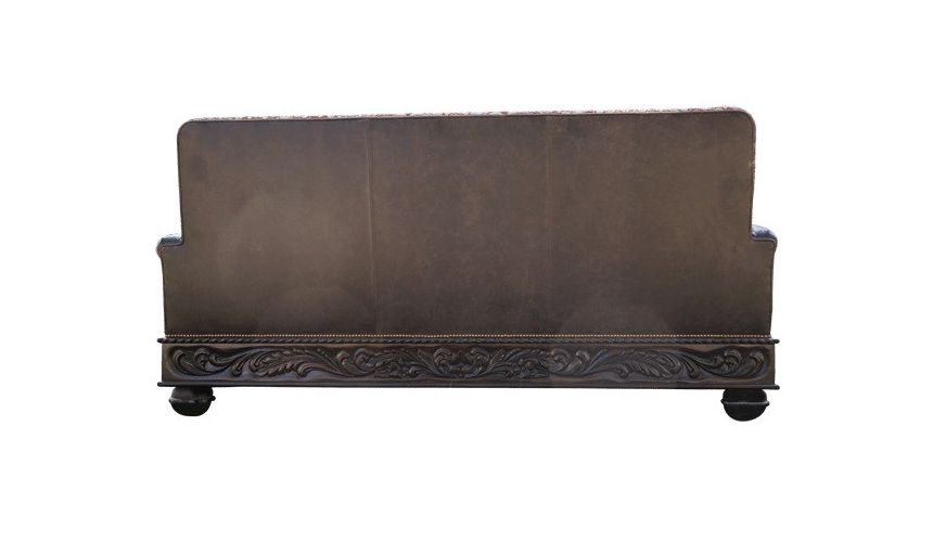 Western Furniture Deluxe Garden of the Desert Sofa from our handcrafted Wild West furniture collection. 7393