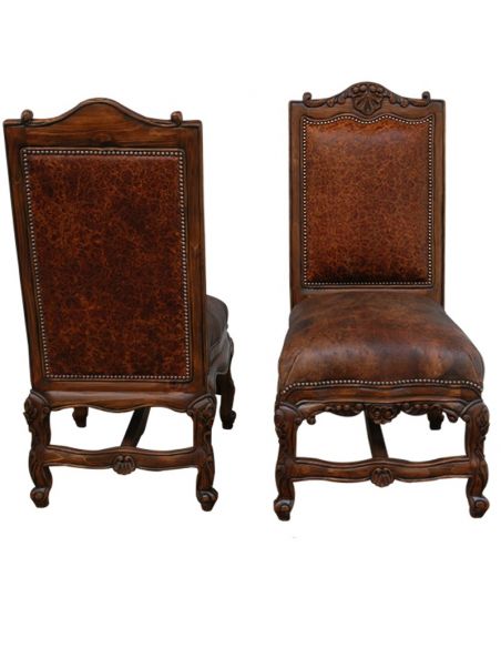 Luxe Spanish Colonial Styled Chair Jovena from our handcrafted Wild West furniture collection. 7395
