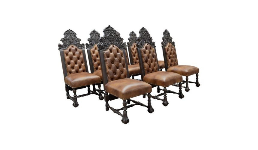 Dining Chairs Beautifully Detailed Desert Sands Chair from our handcrafted Wild West furniture collection. 7417