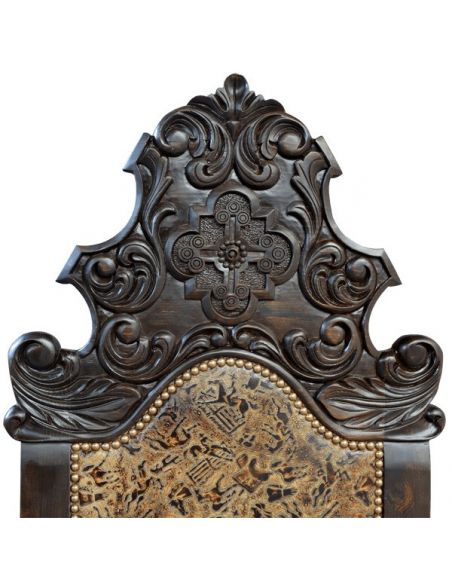 Dining Chairs Beautifully Detailed Desert Sands Chair from our handcrafted Wild West furniture collection. 7417
