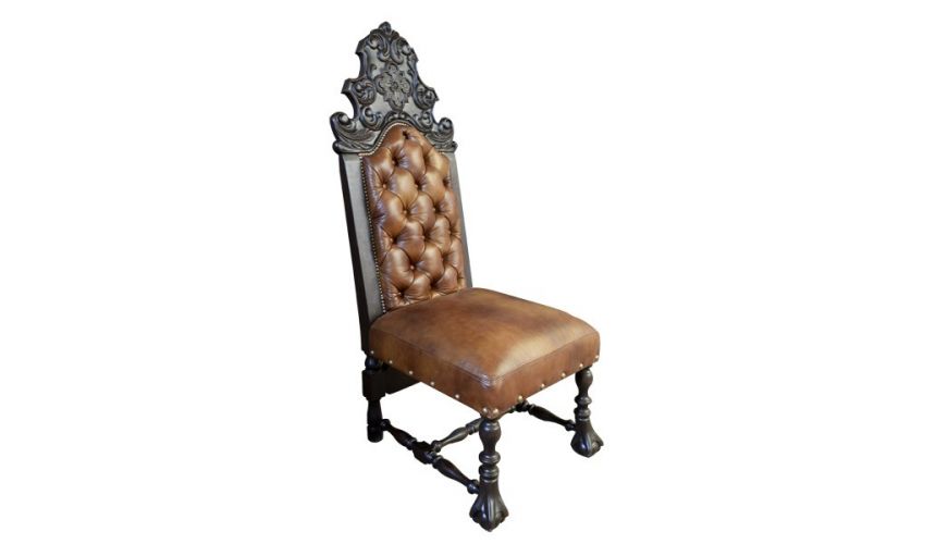 Dining Chairs Beautifully Detailed Desert Sands Chair from our handcrafted Wild West furniture collection. 7417