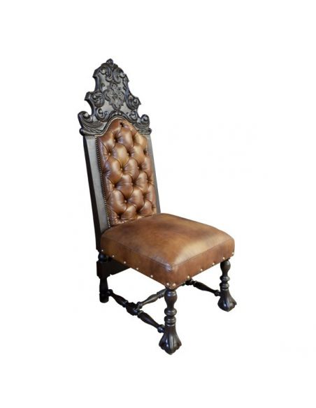 Dining Chairs Beautifully Detailed Desert Sands Chair from our handcrafted Wild West furniture collection. 7417