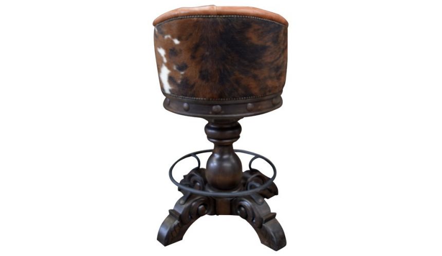 Buttercup Horseshoe Bar Stool from our handcrafted Wild We...