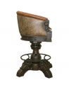 Western Furniture Gorgeous Cinnamon Horseshoe Bar Stool from our handcrafted Wild West furniture collection. 7421