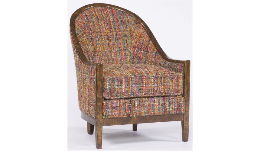 Modern Furniture Multicolor Upholstered Chair