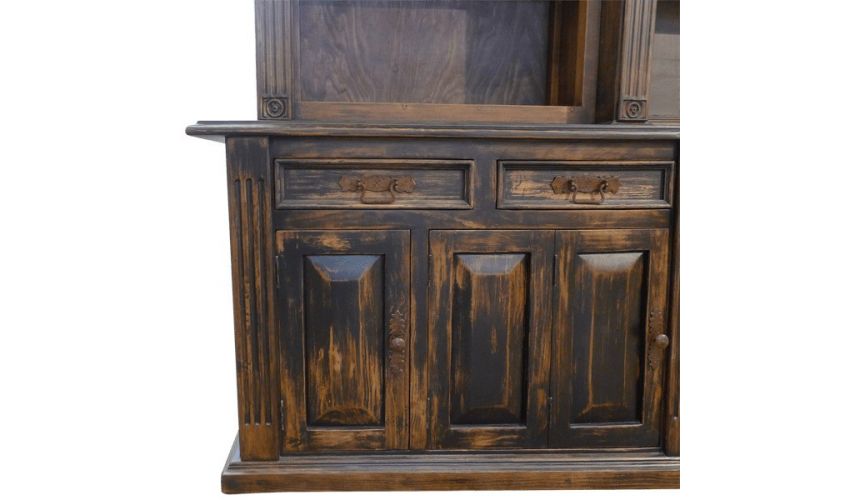 Classical Stallion Bureau Bookcase from our hand crafted Wild West ...