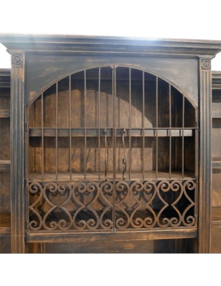 Bookcases Classical Stallion Bureau Bookcase from our hand crafted Wild West furniture collection. 7435