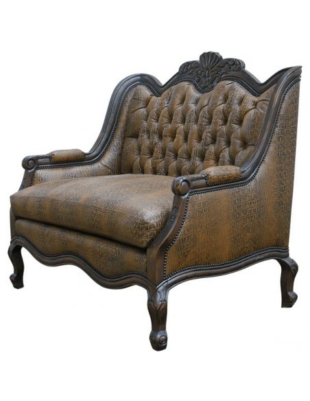 SETTEES, CHAISE, BENCHES Luxurious Mariano Western Settee from our handcrafted Wild West furniture collection. 7444
