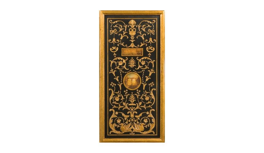 Mirrors, Screens, Decrative Pannels The Black Leafy Vine Panel