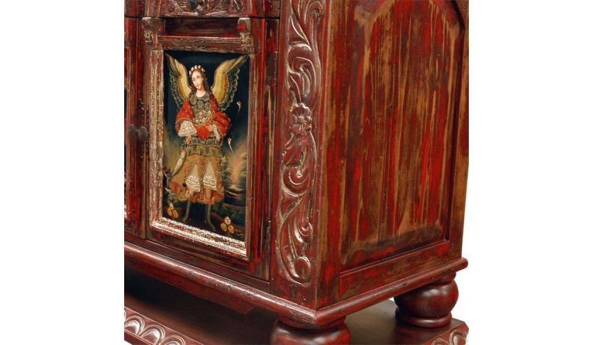 Console & Sofa Tables Luxurious Abhirati Custom Built Credenza from our handcrafted Wild West furniture collection. 7466