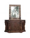 Dressing Vanities & Furnishings High End African Safari Mirror and Vanity from our handcrafted Wild West furniture collection...