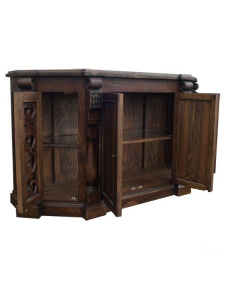 Dressing Vanities & Furnishings High End African Safari Mirror and Vanity from our handcrafted Wild West furniture collection...