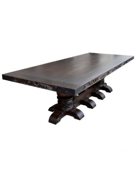 Dining Tables High End Rustic In the Shadows Dining Set from our handcrafted Wild West furniture collection. 7478