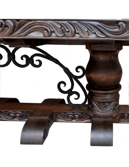 Dining Tables High End Rustic In the Shadows Dining Set from our handcrafted Wild West furniture collection. 7478