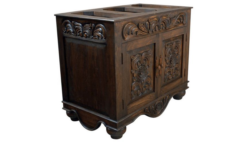 Console & Sofa Tables Beautifully Detailed Wooden Cabinet Diego from our handcrafted Wild West furniture collection. 7481