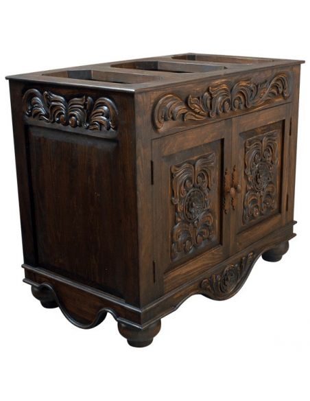 Console & Sofa Tables Beautifully Detailed Wooden Cabinet Diego from our handcrafted Wild West furniture collection. 7481