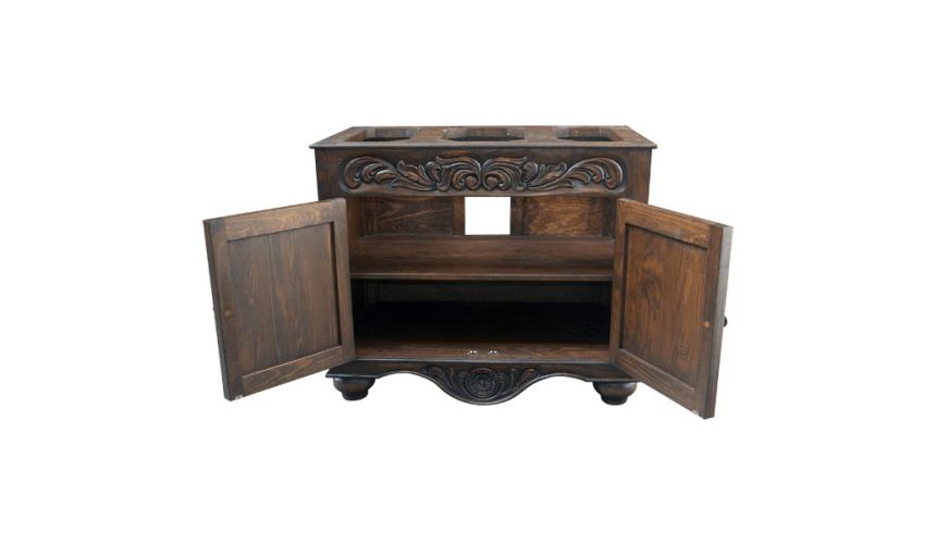 Console & Sofa Tables Beautifully Detailed Wooden Cabinet Diego from our handcrafted Wild West furniture collection. 7481