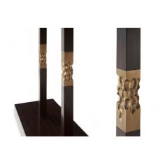 Console & Sofa Tables Elegant Black Bear's Honeycomb Console Table 2