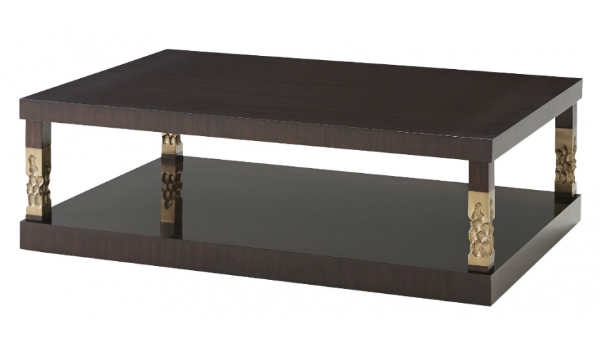 Rectangular and Square Coffee Tables Stunning Dark Hive and Honey Cocktail Table