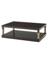 Rectangular and Square Coffee Tables Stunning Dark Hive and Honey Cocktail Table