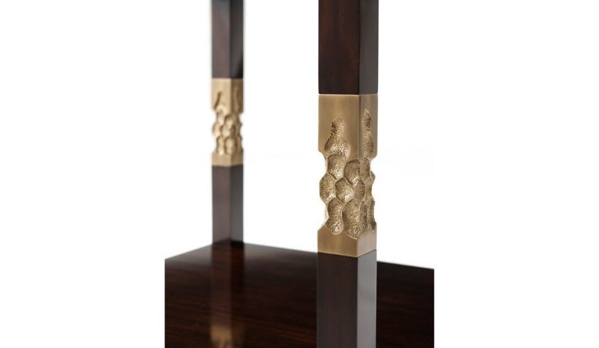 TABLES - SIDE, LAMP & BEDSIDE Modern and Simplistic Honeycomb Accent Table