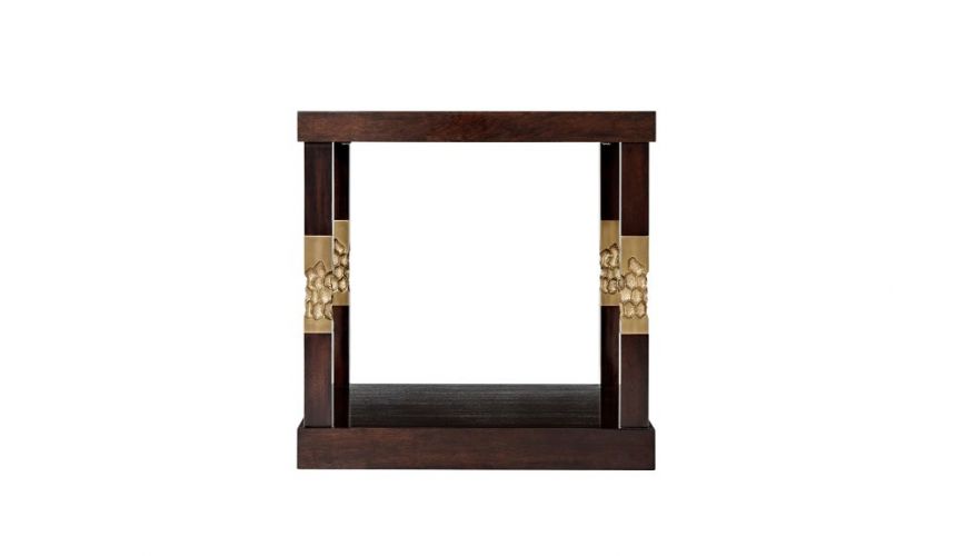 TABLES - SIDE, LAMP & BEDSIDE Modern and Simplistic Honeycomb Accent Table